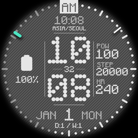 IWF AL2 watchface screenshot 22