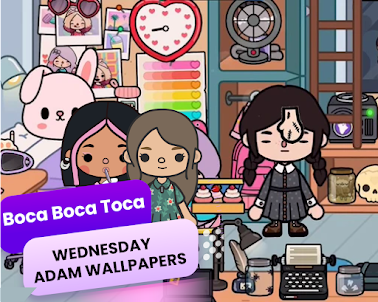 Boca TocaBoca Wednesday Addams