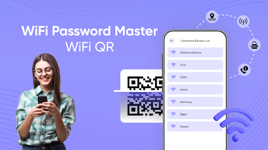 WiFi Password Master – WiFi QR