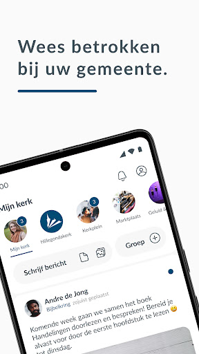 Android application Hillegondakerk Rotterdam screenshort