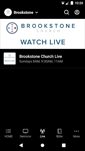 Brookstone Baptist Church Screen 3