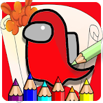 Cover Image of Скачать Coloring Book For Amoung Us 2.0 APK
