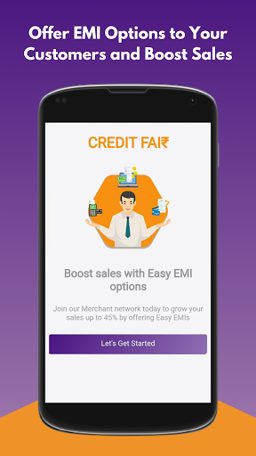 Credit Fair - Merchant Screen 2