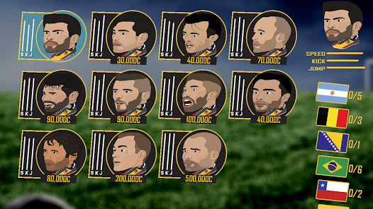 Captura de Pantalla 15 Big Head Soccer Offline android