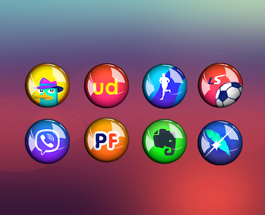 Upcakes - Екранна снимка на пакет с икони