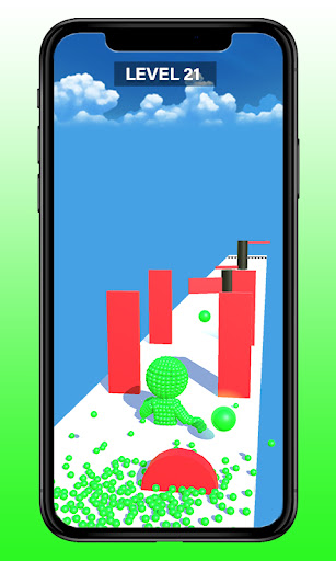 Perfect Pixel Bubble Runner 3D
