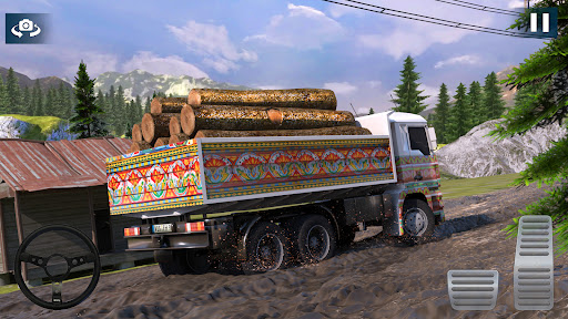 Indian Offroad Cargo Truck Sim apkpoly screenshots 9