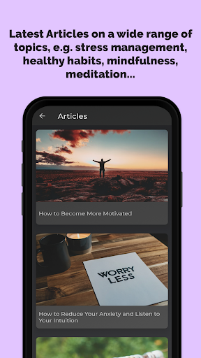 Screenshot of Daily Positivite Quotes App