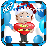 Happy Valentines day 2017 icon