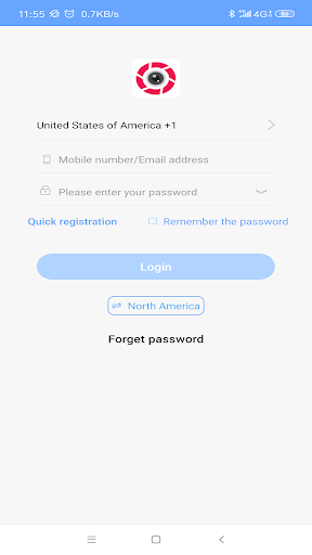 Android application EYESCAM screenshort