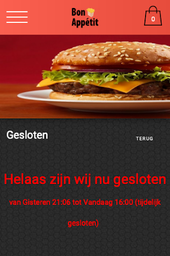 Android application Bon Appetit Den Bosch screenshort
