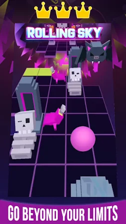 Game screenshot Rolling Sky Ball mod apk