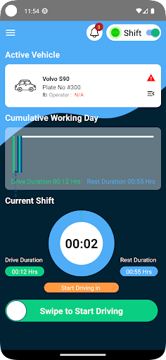 Android application eLogbook screenshort