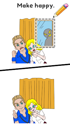 Draw Happy Teacher : Fun game - Screenshot 2
