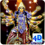 Cover Image of डाउनलोड 4डी दुर्गा पूजा, नवरात्रि दुर्गोत्सव लाइव वॉलपेपर  APK