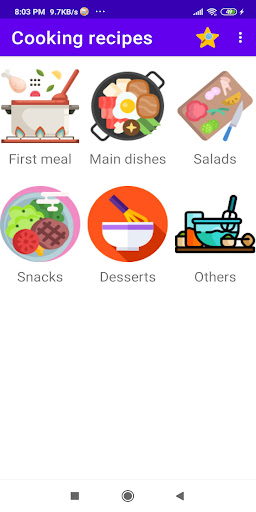 Cooking recipes for every day Screen 2