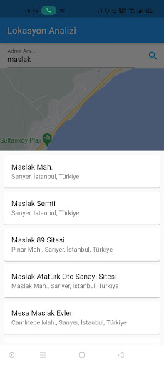 Lokasyonanalizi Screen 3