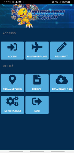 Android application Digimoncard.it screenshort