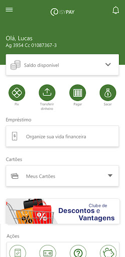 ISYPAY Banco Digital Screen 3