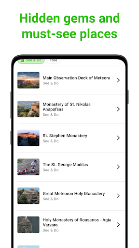 Meteora Tour Guide:SmartGuide Screen 3