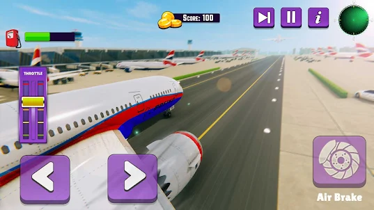 내 슈퍼 비행기 비행 조종사 시뮬레이터 3D