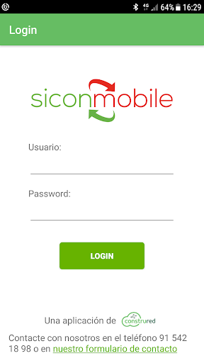 Android application SiconMobile screenshort