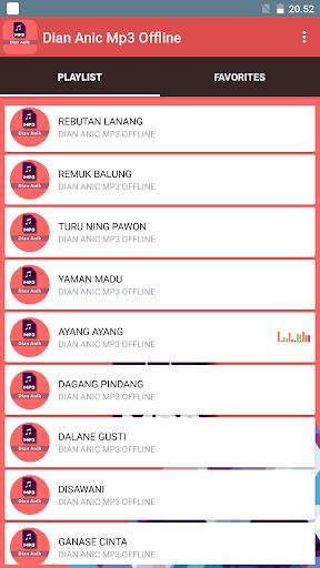 Dian Anic Mp3 Offline Screen 3