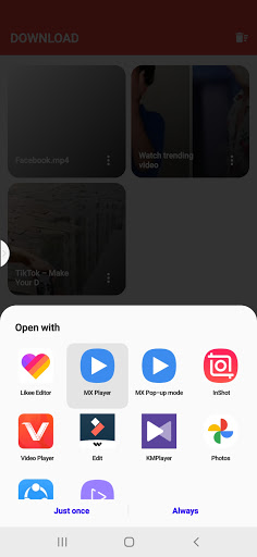 Video Downloader for facebook tiktok Instagram
