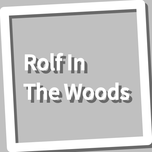 Book, Rolf In The Woods logo