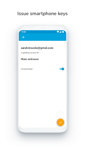 Tapkey-Sandbox Screen 3