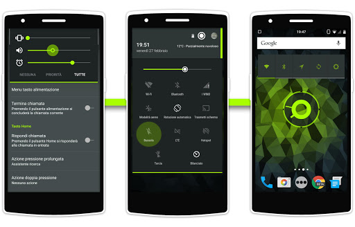 Android application Rotanev CM12 / 12.1 Theme screenshort