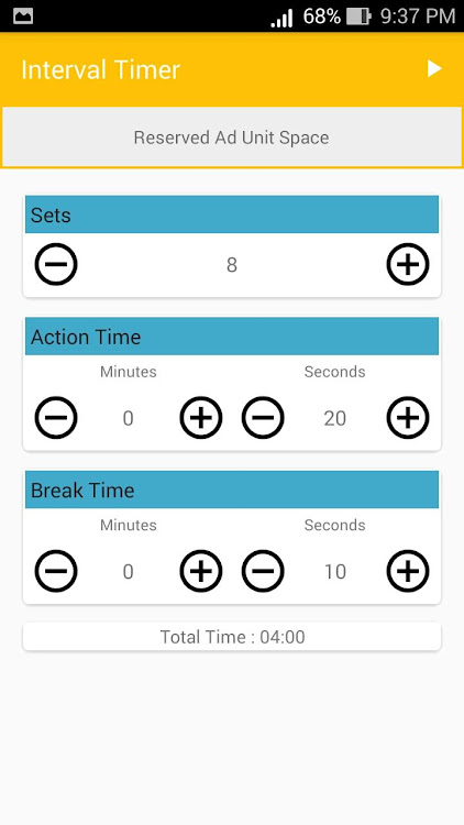 Interval Timer - HIIT - Tabata - 1.6 - (Android)