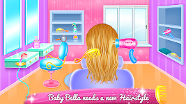 screenshot of Little Bella Hair Salon