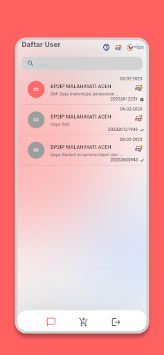 Aplikasi Customer Artimu Screen 2