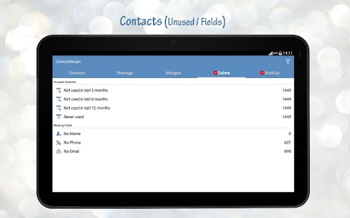 Duplicate Contact Merger Screenshot