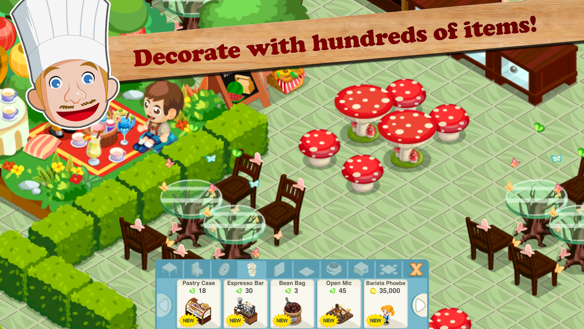 Android application Restaurant Story: Hearty Feast screenshort