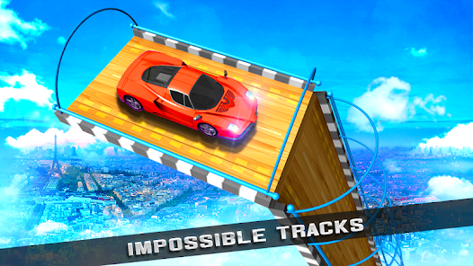 Car Driving - Impossible Racing Stunts & Tracks  screenshots 1