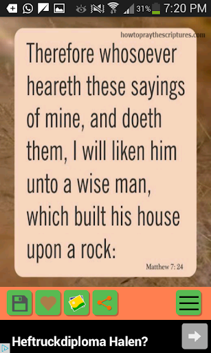 Words of Jesus - Jesus Daily Screen 3