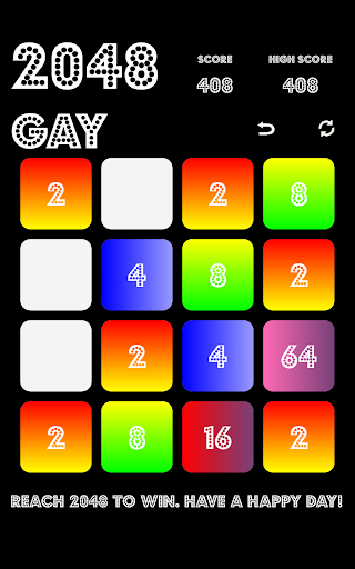 2048 Gay Edition Screen 2