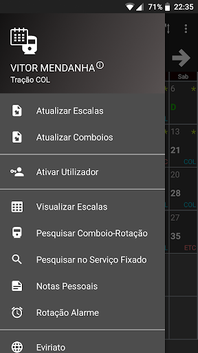 Meu Calendário CP Screen 2