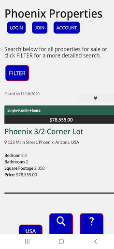Phoenix Real Estate Buyer Inve Screenshot 2 - AppWisp.com
