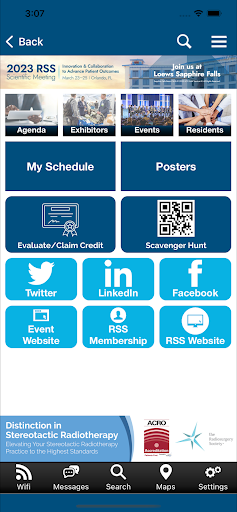 RSS Events Screen 3