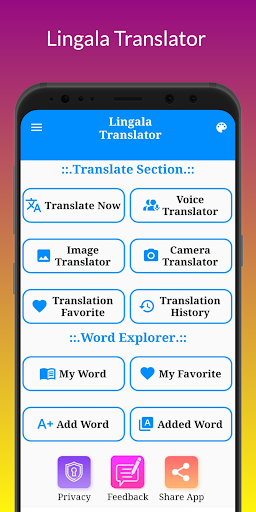 Lingala Translation Screen 2