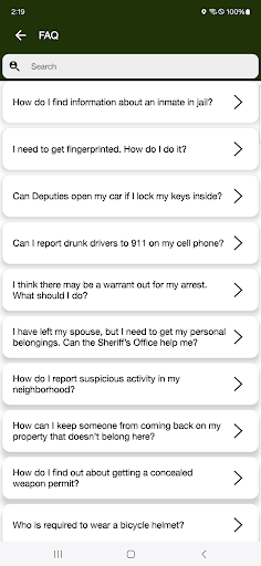 Nassau County Sheriff (FL) Screen 3