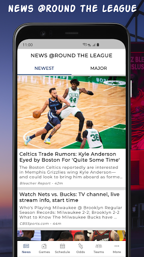 Basketball NBA Schedule & Scor Screenshot 1 - AppWisp.com
