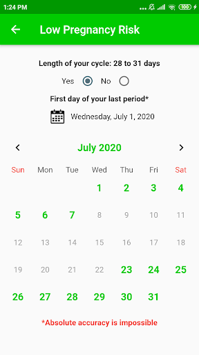 Important Dates Finder Screen 3