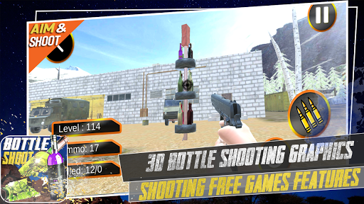Bottle Shooter 3D Shooting Game Shoot the Bottle