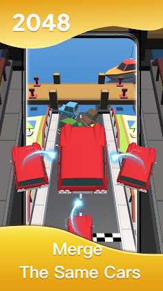 2048 Merge Cars - Screenshot 3