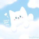 Cover Image of डाउनलोड [Imshine ] Cute cloud puppy  APK