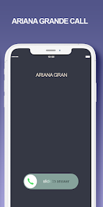 Screenshot 4 Ariana grande fake call video android